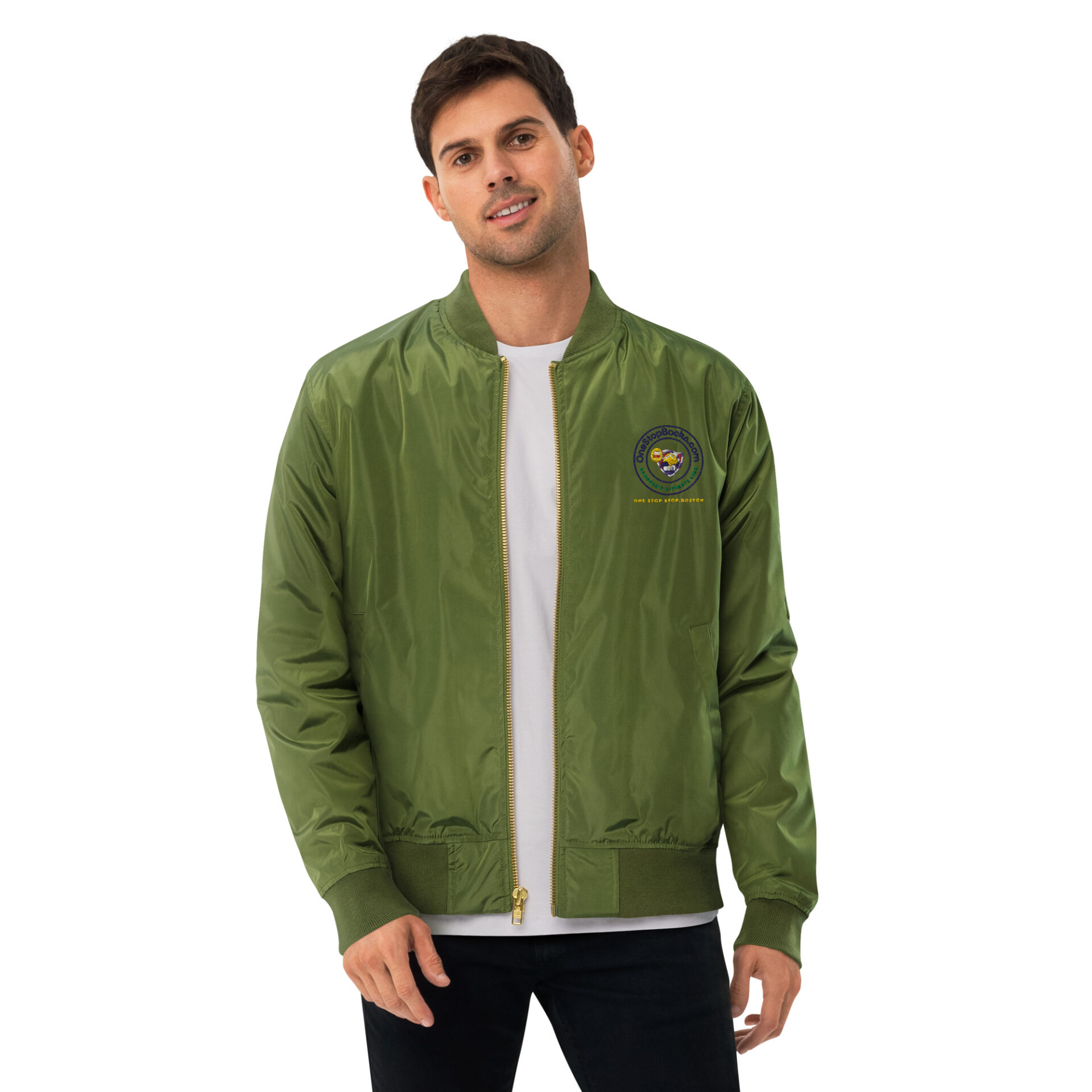 Premium Recycled Bomber Jacket In Massachusetts